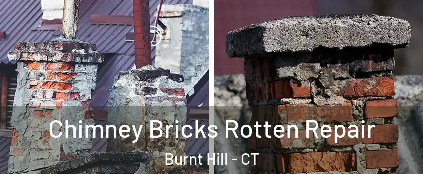 Chimney Bricks Rotten Repair Burnt Hill - CT