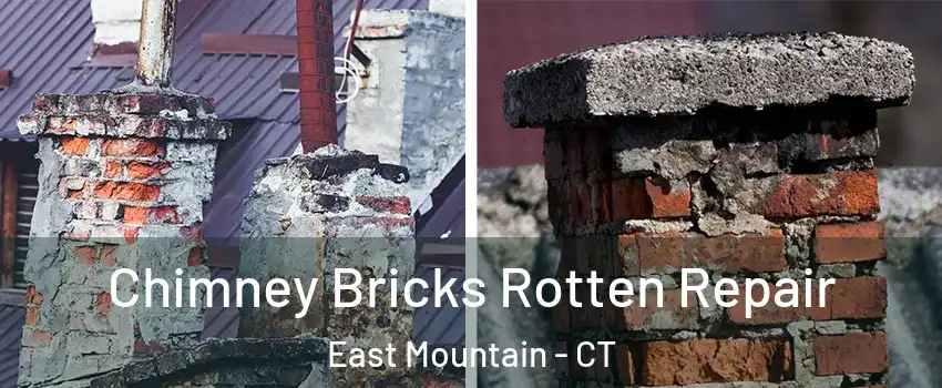 Chimney Bricks Rotten Repair East Mountain - CT