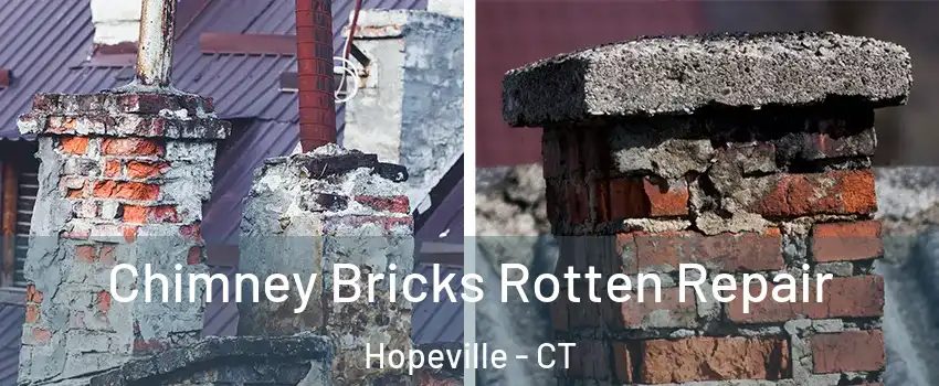 Chimney Bricks Rotten Repair Hopeville - CT