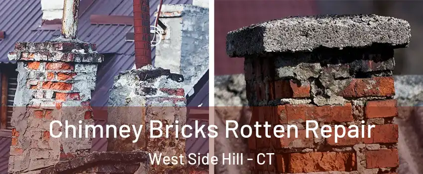 Chimney Bricks Rotten Repair West Side Hill - CT