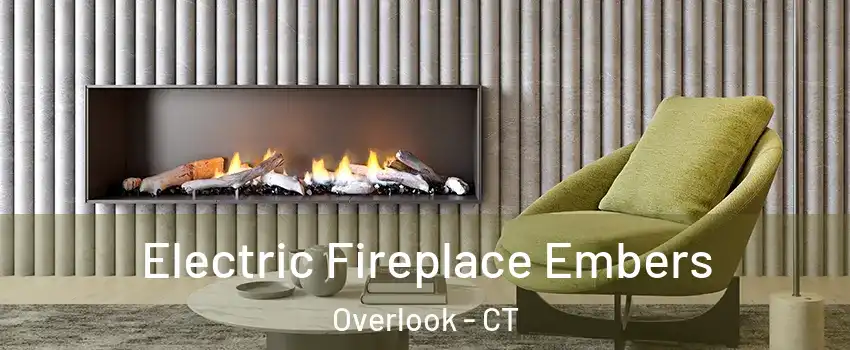 Electric Fireplace Embers Overlook - CT