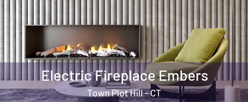 Electric Fireplace Embers Town Plot Hill - CT