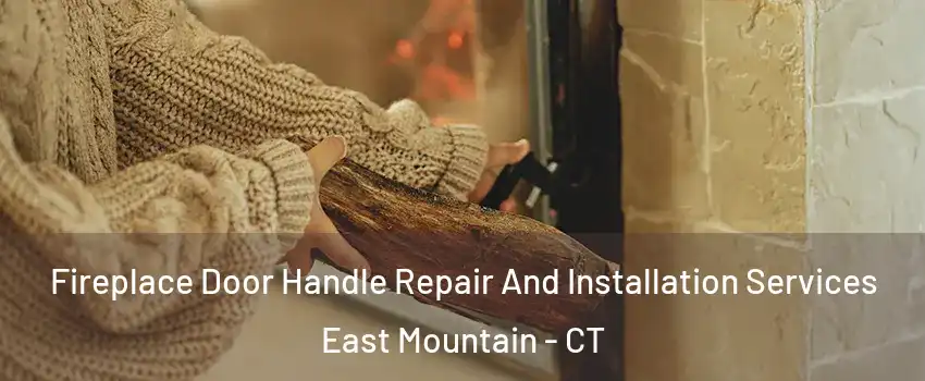 Fireplace Door Handle Repair And Installation Services East Mountain - CT