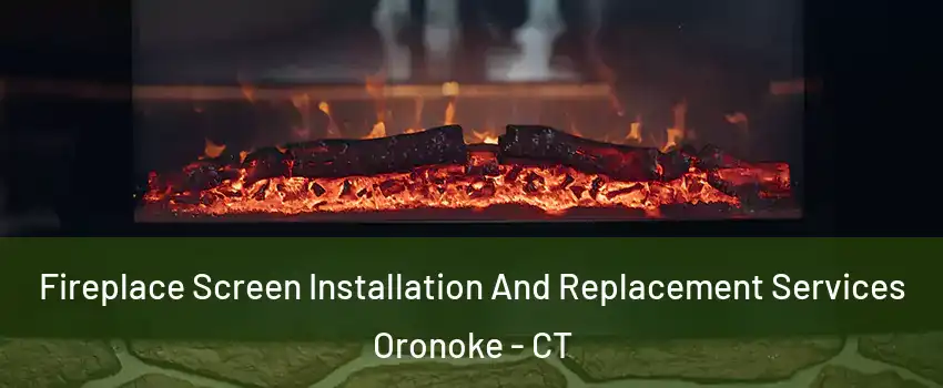 Fireplace Screen Installation And Replacement Services Oronoke - CT