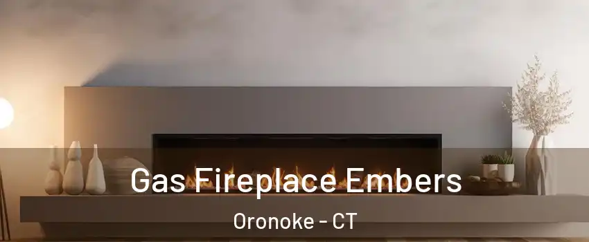 Gas Fireplace Embers Oronoke - CT