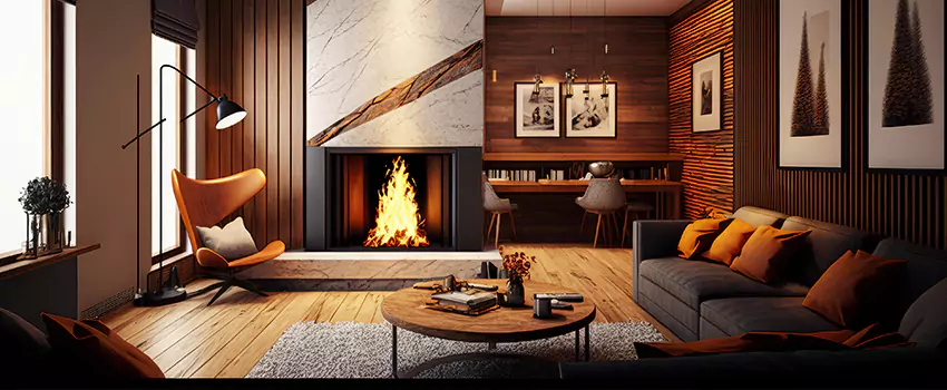 Fireplace Design Ideas in East Mountain, CT