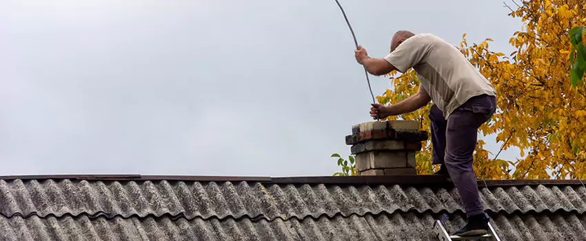 Chimney Flue Cleaning in East Mountain, CT