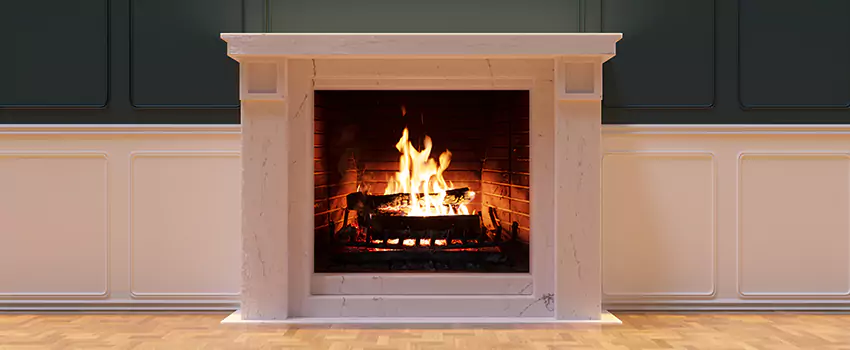 Open Flame Wood-Burning Fireplace Installation Services in East Mountain, Connecticut