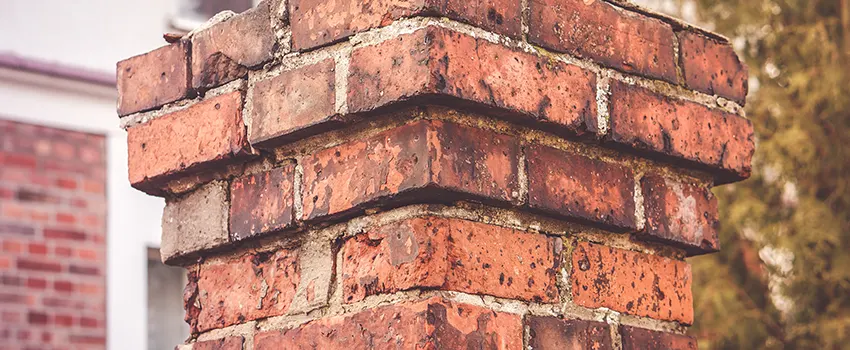 Cracked Chimney Bricks Repair Cost in East Mountain, Connecticut