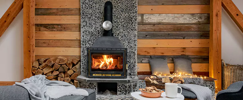 Thelin Hearth Products Direct Vent Gas Stove Fireplace Inspection in East Mountain, Connecticut