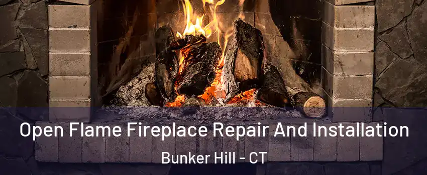 Open Flame Fireplace Repair And Installation Bunker Hill - CT